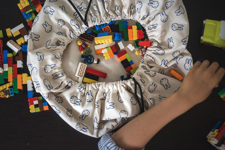 PLAY&GO. 2 in 1 storage bag and playmat. Mini Miffy