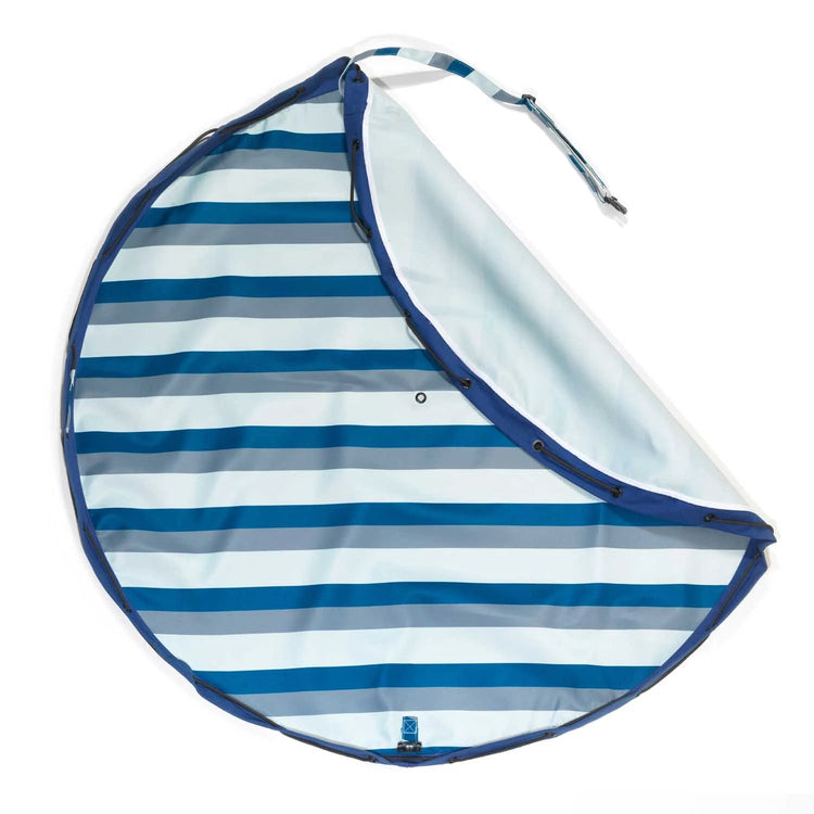 PLAY&GO. Χαλάκι παιχνιδιού - τσάντα 2 σε 1. Outdoor Blue/Green Stripes