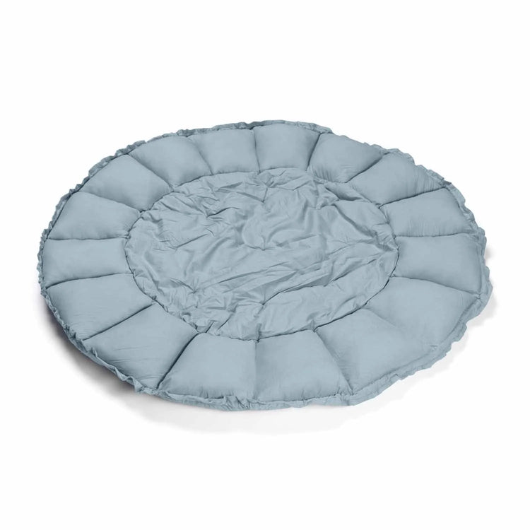 PLAY&GO. 3 in 1 Playmat - Bloom - Storage Bag. Dusty Blue