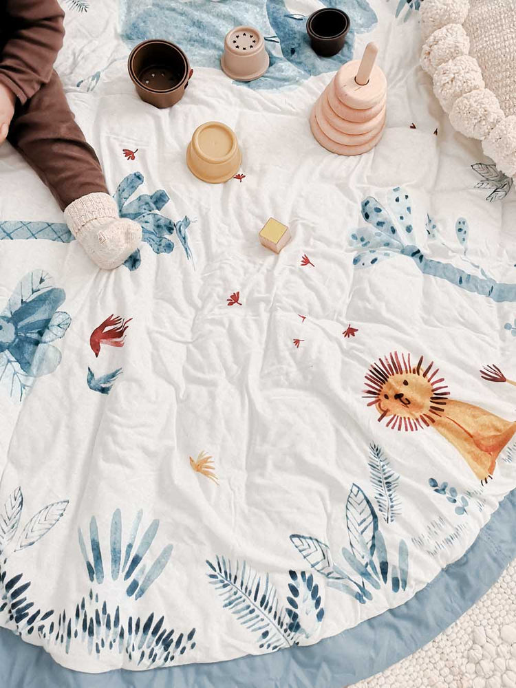 PLAY&GO. Στρώμα παιχνιδιού μαλακό  - τσάντα 2 σε 1. Moulin Roty Baobab