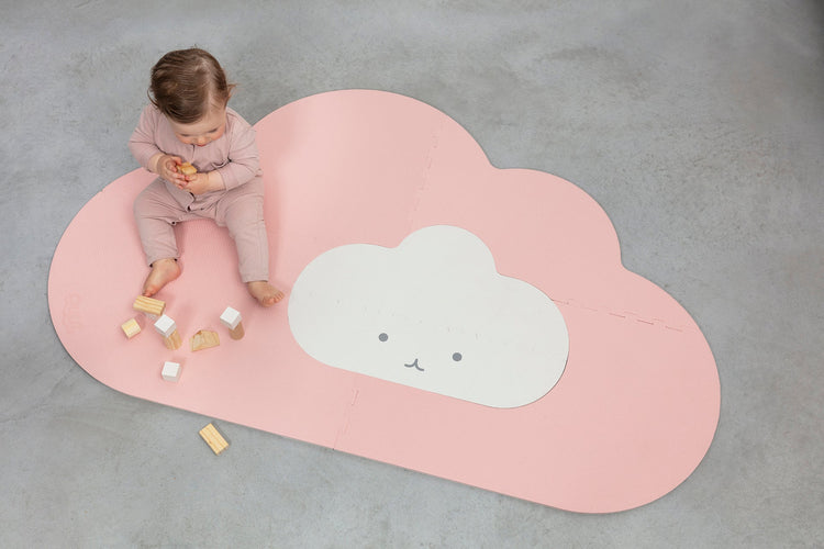 Quut. Playmat Cloud Small - Blush rose
