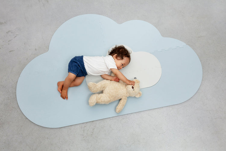 Quut. Playmat Cloud Small - Dusty blue