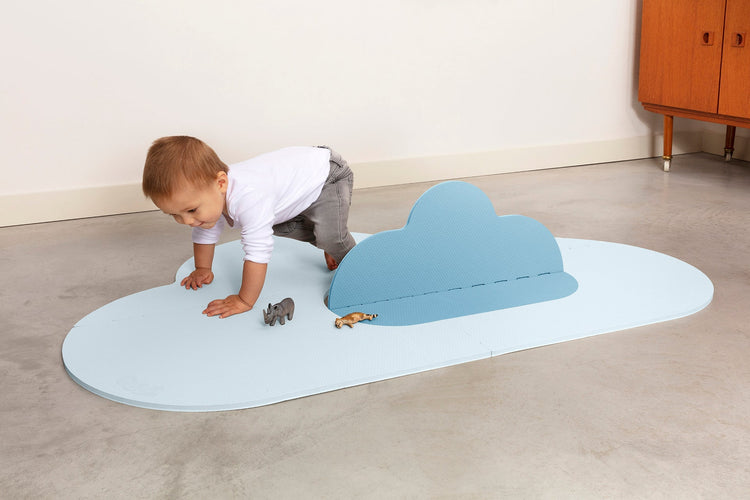 Quut. Playmat Cloud Small - Dusty blue