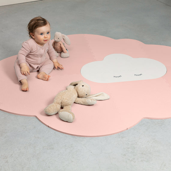 Quut. Playmat Cloud Large – Blush Rose