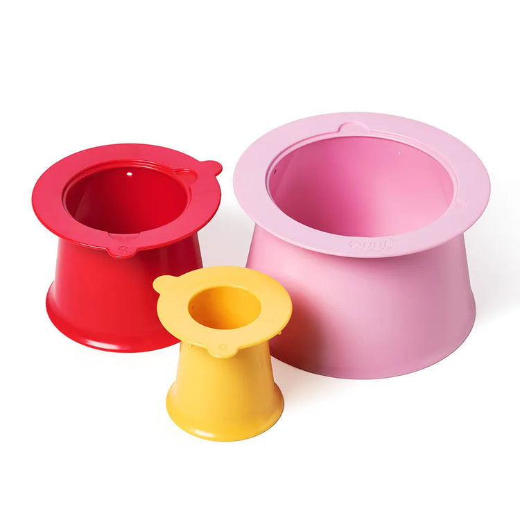 Quut. Κουβαδάκια για πύργους στην άμμο Cherry/ Banana Pink