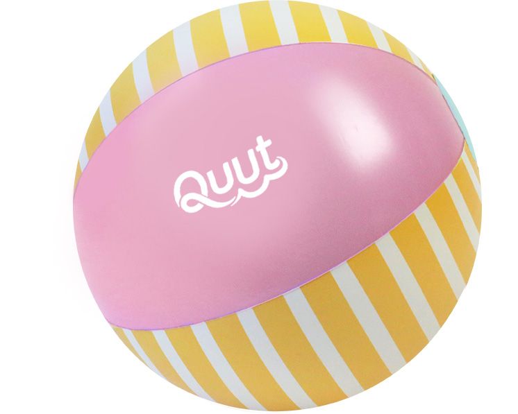 Quut. Μπάλα παραλίας Banana Pink