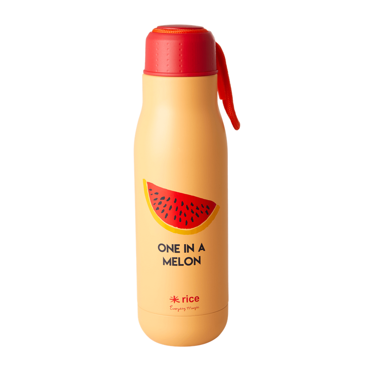 RICE. Stainless steel thermo bottle Watermelon