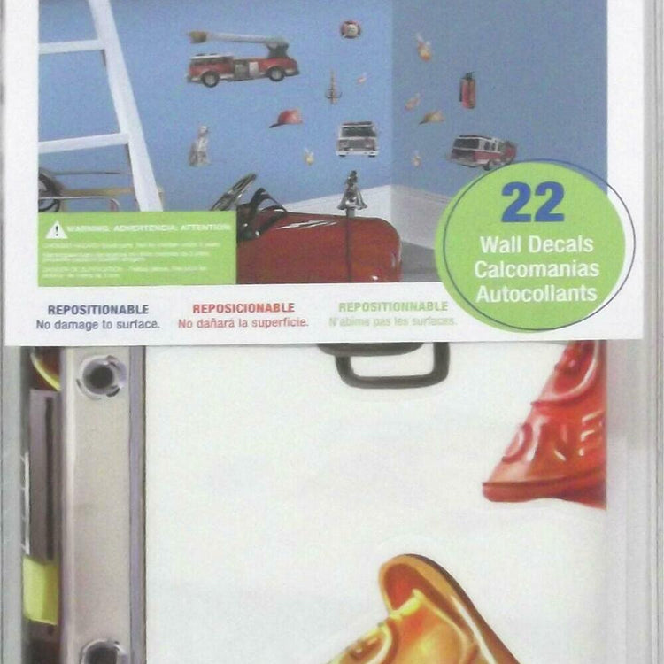 RoomMates. Fire Truck Wall decals.