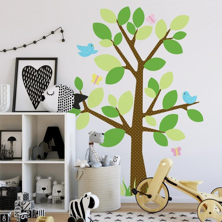 RoomMates. Wall decals Tree and birds