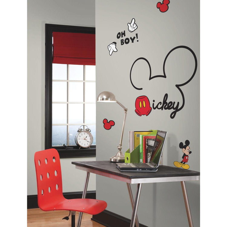 RoomMates. Wall decals Mickey signature.