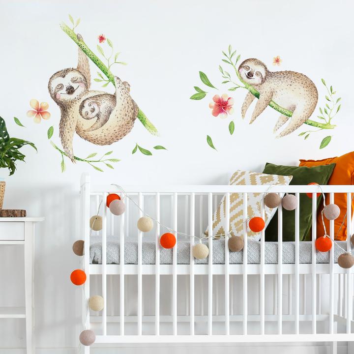 RoomMates. Lazy Sloth giant wall decals