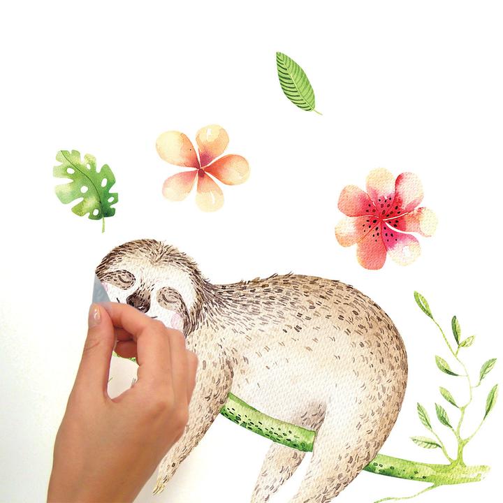 RoomMates. Lazy Sloth giant wall decals