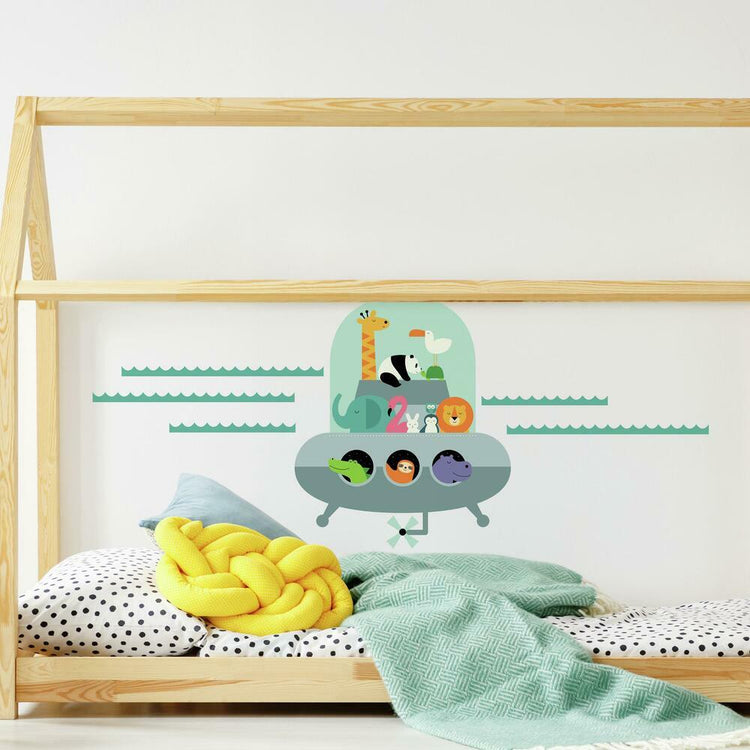 RoomMates. Animal Underwater Expedition peel and stick giant Wall Decals