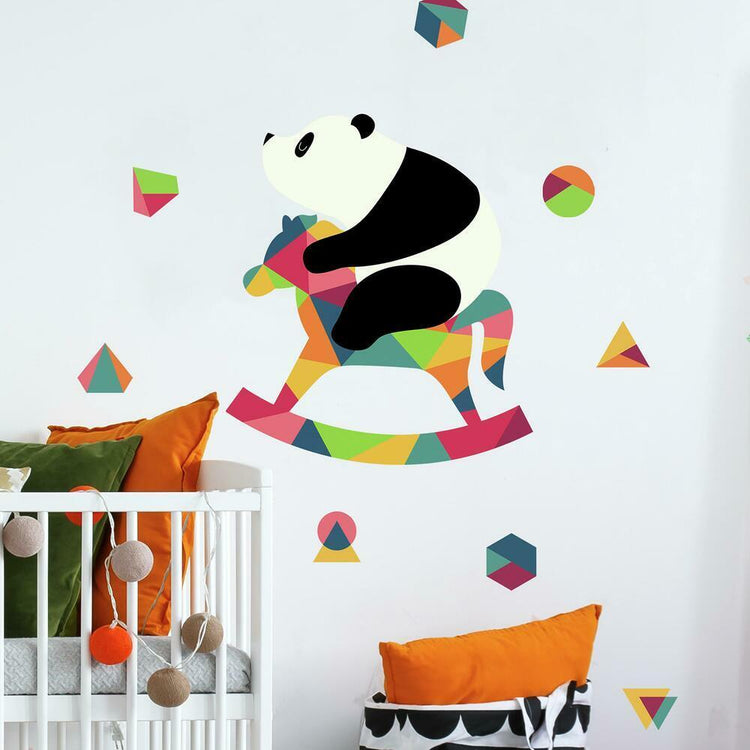 RoomMates. Panda nursery wall decal