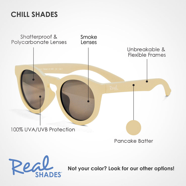 REAL SHADES. Chill sunglasses for Kids Pancake Batter