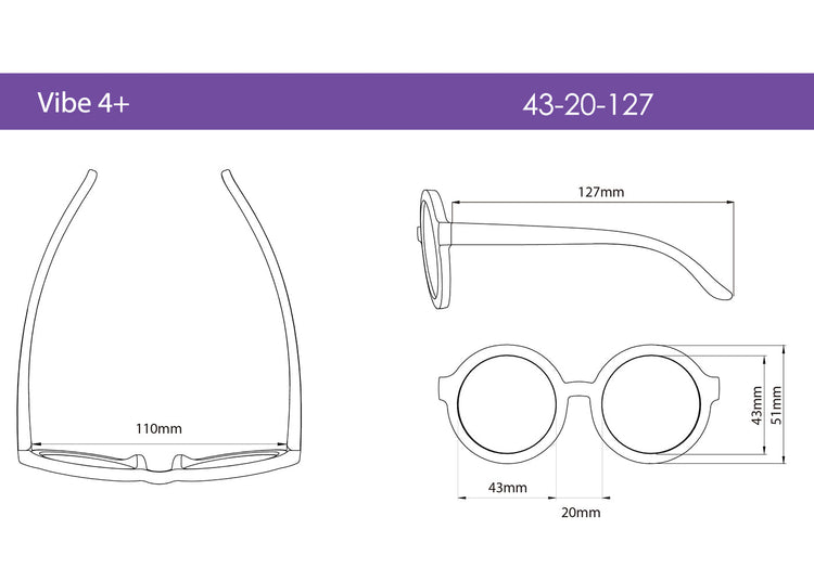 REAL SHADES. Παιδικά γυαλιά ηλίου Vibe Kid 4-6 ετών Mauve