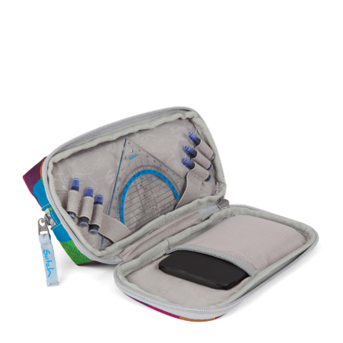 SATCH. Pencil Case Pen Holder Beach Leach (Plaid Multicolor)