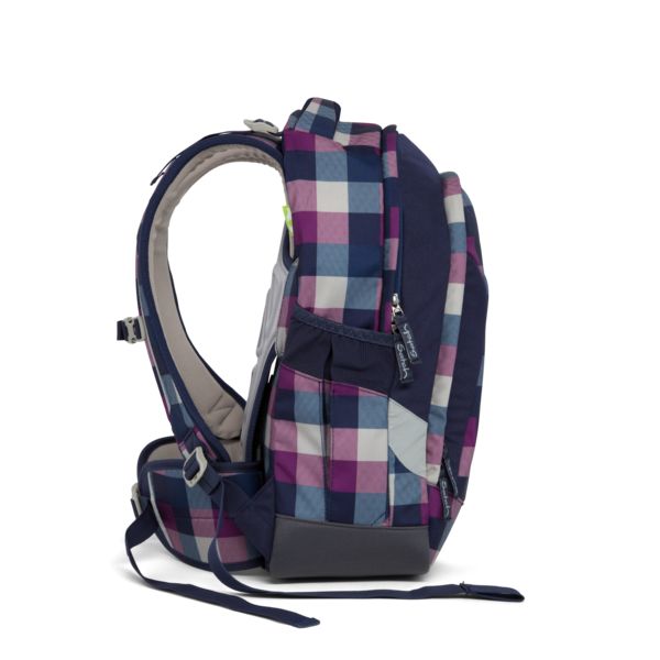 SATCH. Backpack Berry Carry (Plaid Purple-Multicolor)
