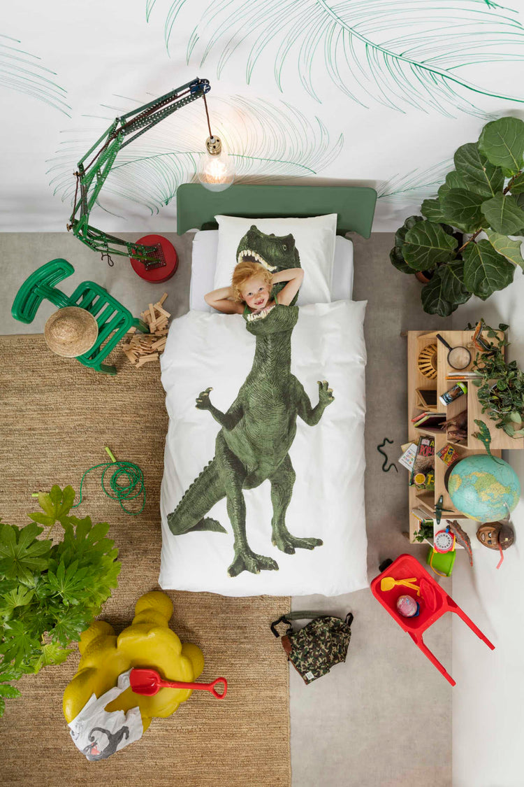 SNURK. Duvet cover set Dino 160Χ220 - 50Χ70