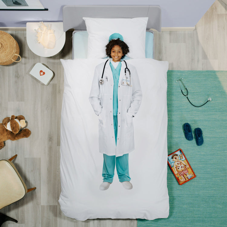 SNURK. Duvet cover set Doctor 140x200 - 50x70