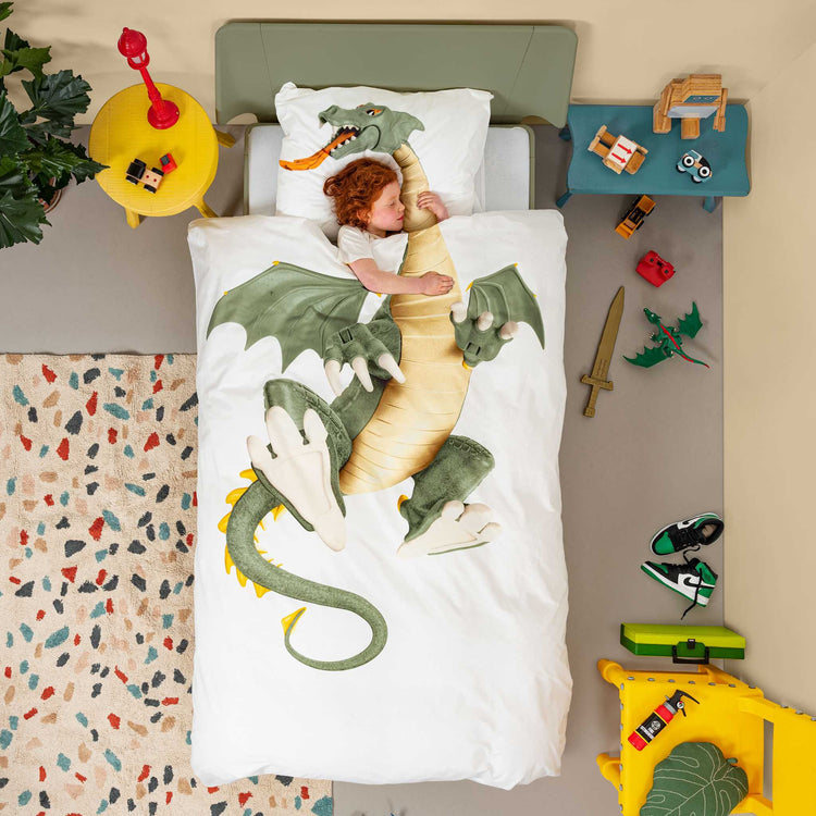 SNURK. Duvet cover set Dragon 140x200 - 50x70