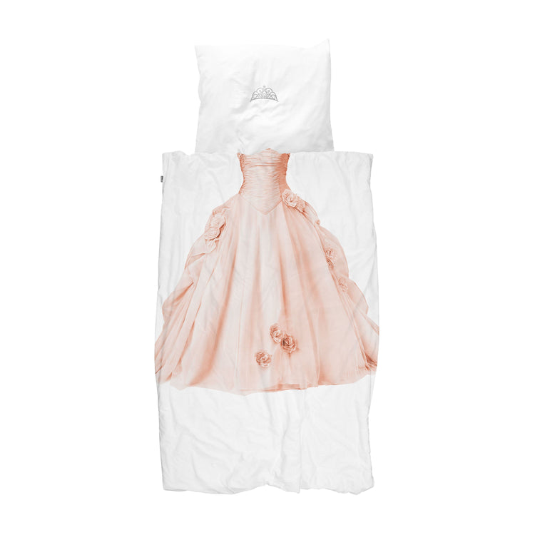 SNURK. Duvet cover set Princess 160Χ220 - 50Χ70 (pink)