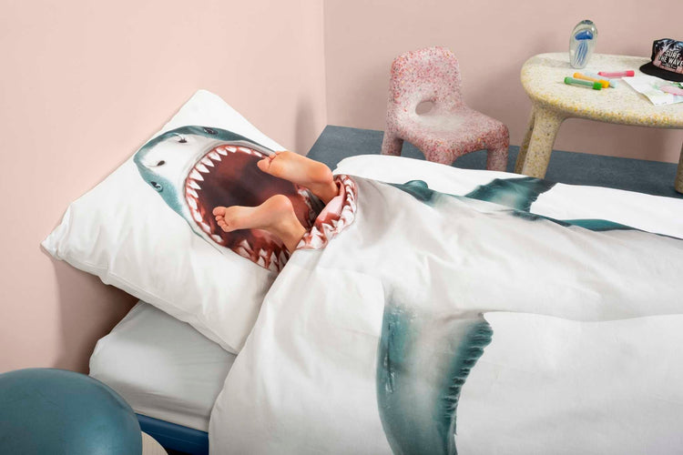 SNURK. Duvet cover set Shark 160Χ220 - 50Χ70