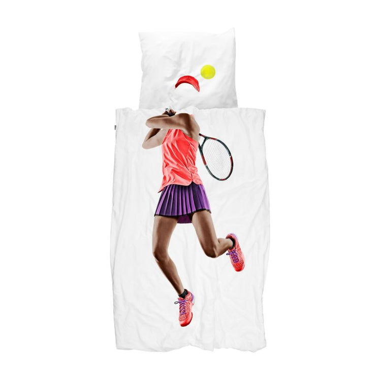 SNURK. Duvet cover set Tennis Pro Light 140Χ200 - 50Χ70