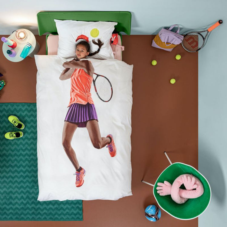SNURK. Duvet cover set Tennis Pro Light 140Χ200 - 50Χ70