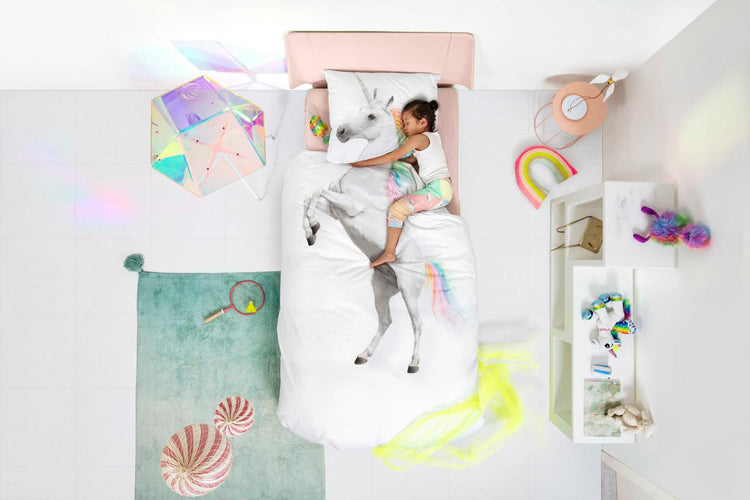 SNURK. Duvet cover set Unicorn 140x200-50x70