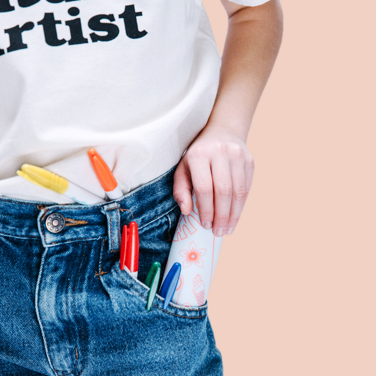 SUPER PETIT. Set of 10 markers for silicon