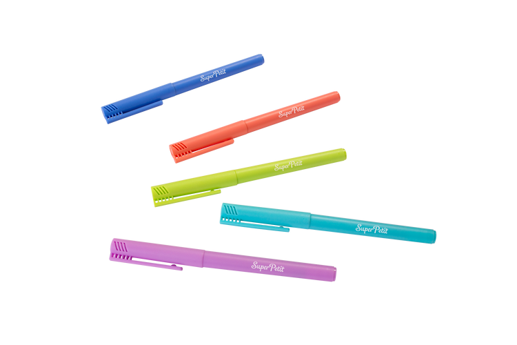 SUPER PETIT. Set of 5 washable markers