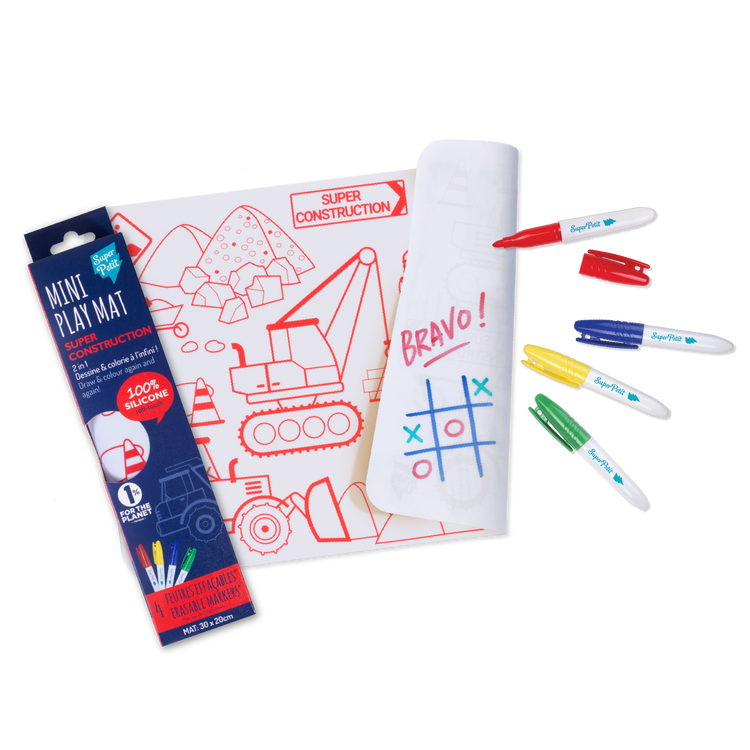 SUPER PETIT. Mini Placemat Super Construction