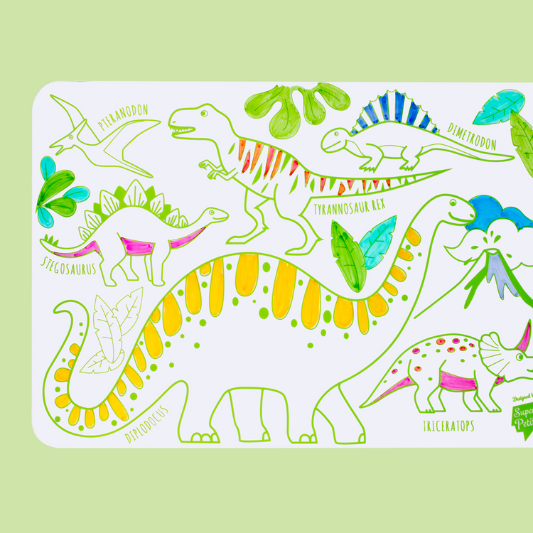 SUPER PETIT. Mini Placemat Dino