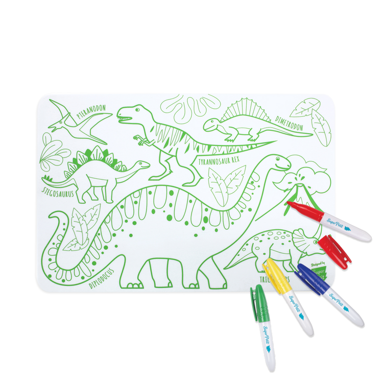 SUPER PETIT. Mini Placemat Dino