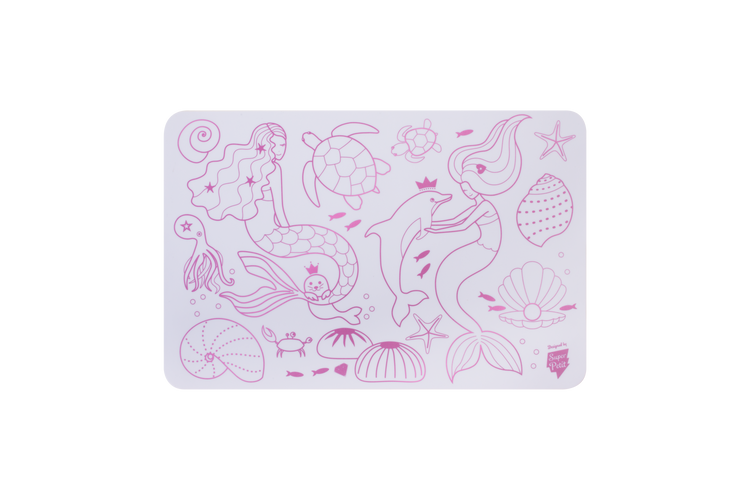 SUPER PETIT. Mini Placemat Mermaid