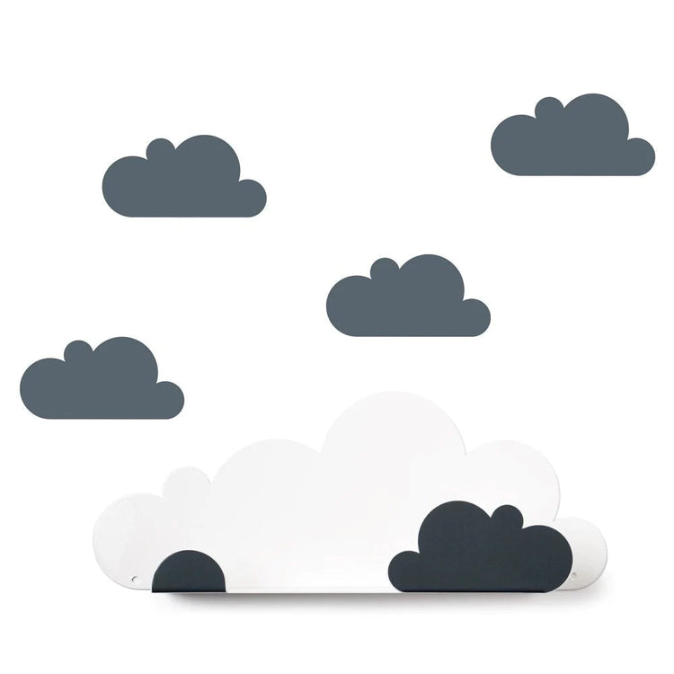 TRESXICS. Shelf cloud and decorative stickers (grey)