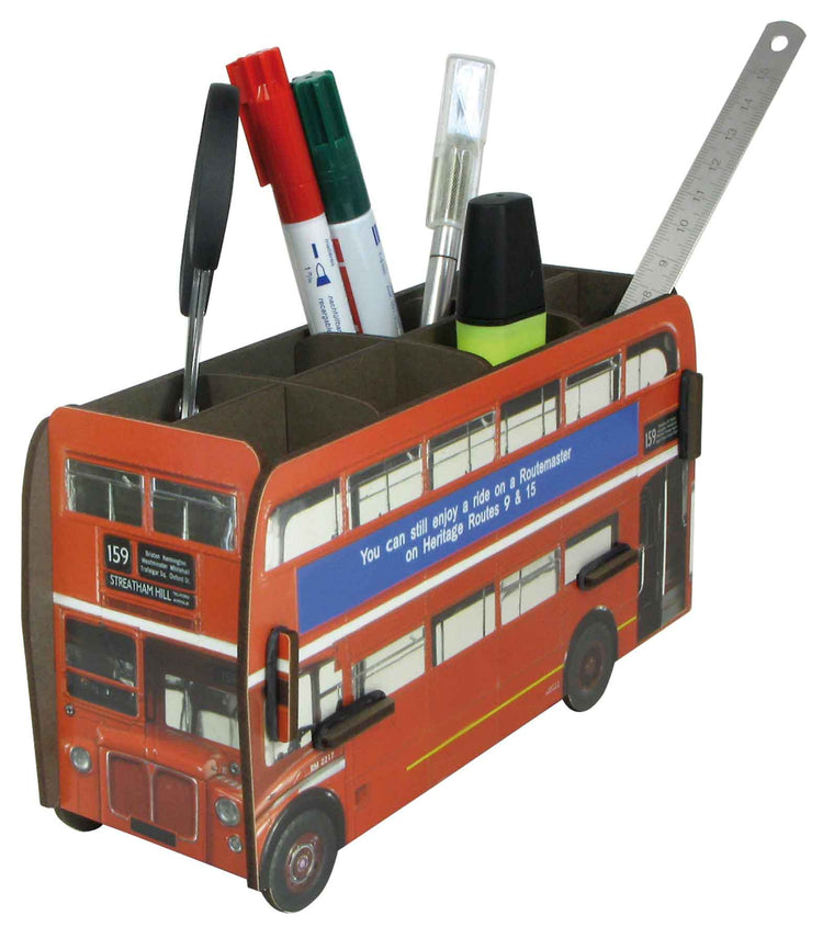 WERKHAUS. Pencil box Doubledecker (red)