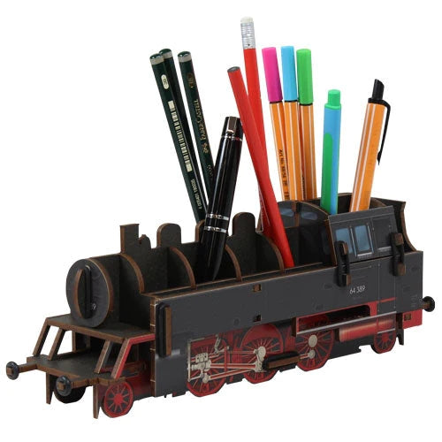 WERKHAUS. Pencil Holder Train (Black)