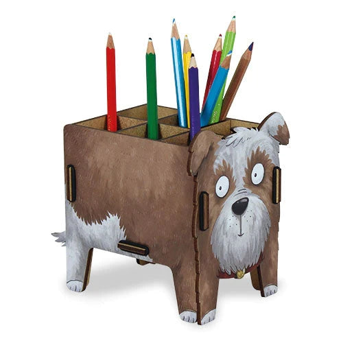WERKHAUS. Pencil box Doggy (brown)