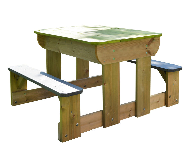 Wendi Toys. T2 Deluxe Picnic Table with Benches