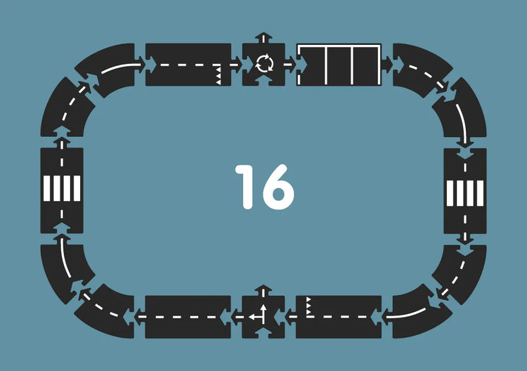 Waytoplay. Expressway - Medium Road Set